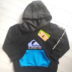 Quiksilver NEW Omni Logo Block Hoodie Pullover